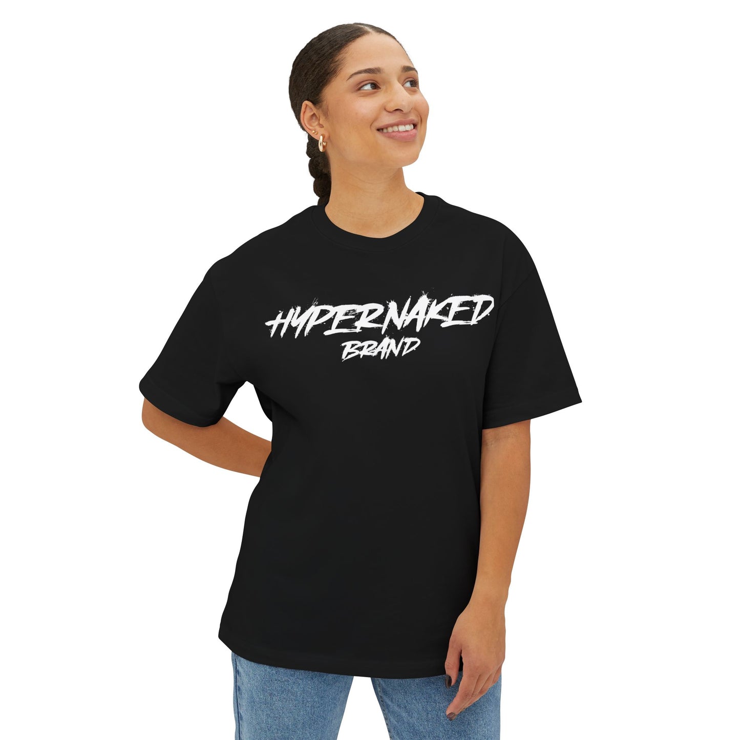 Hypernaked Brand - Unisex Oversized Boxy Tee