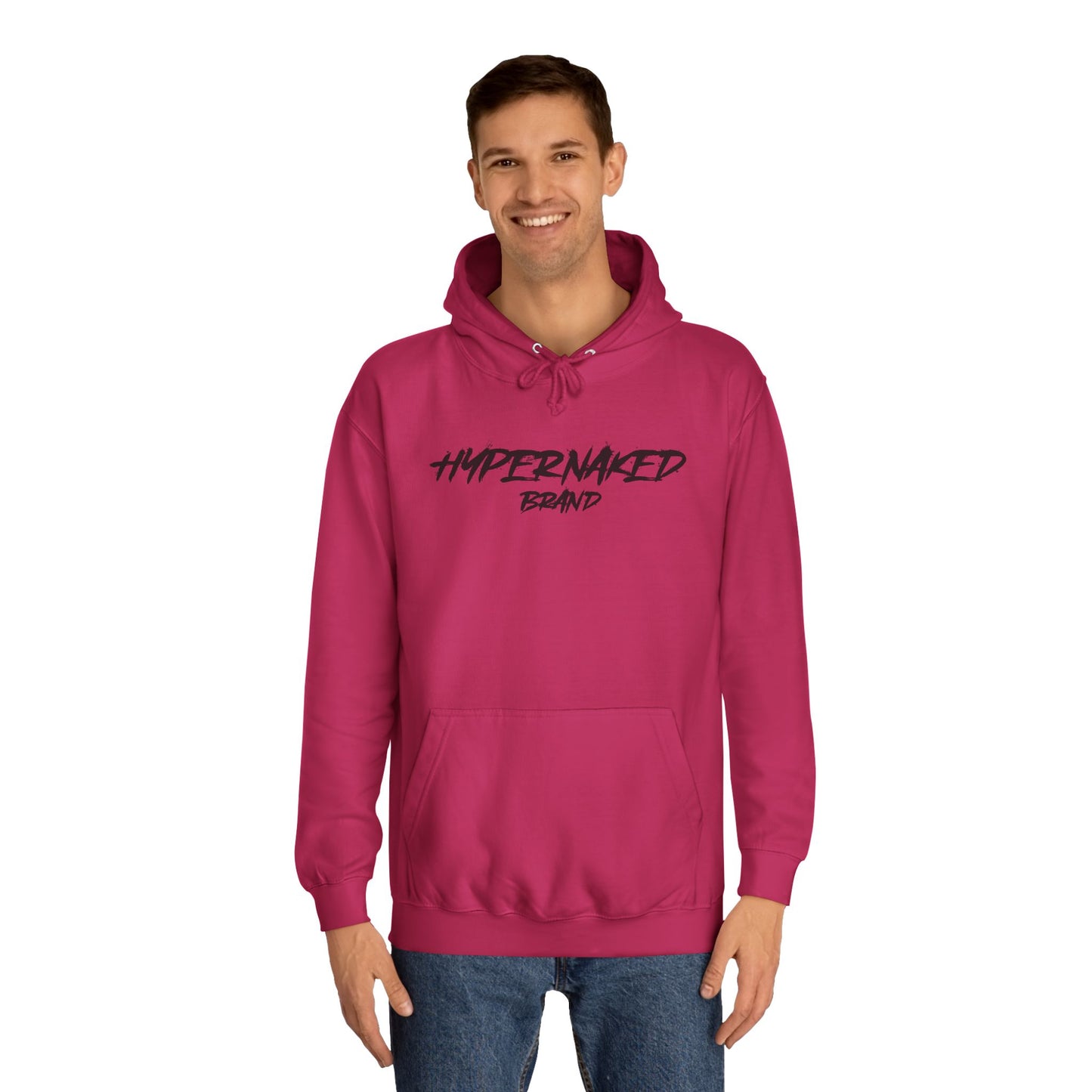 Hypernaked Brand - Unisex College Hoodie