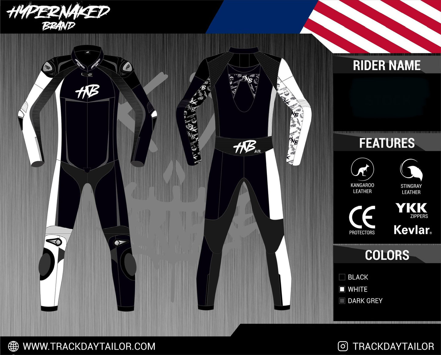 Hypernaked Brand Naked Air Suit-Standard Sizing