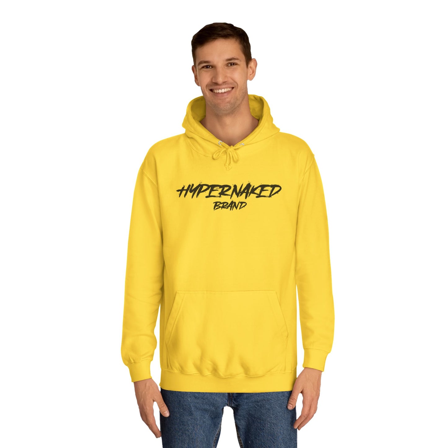 Hypernaked Brand - Unisex College Hoodie