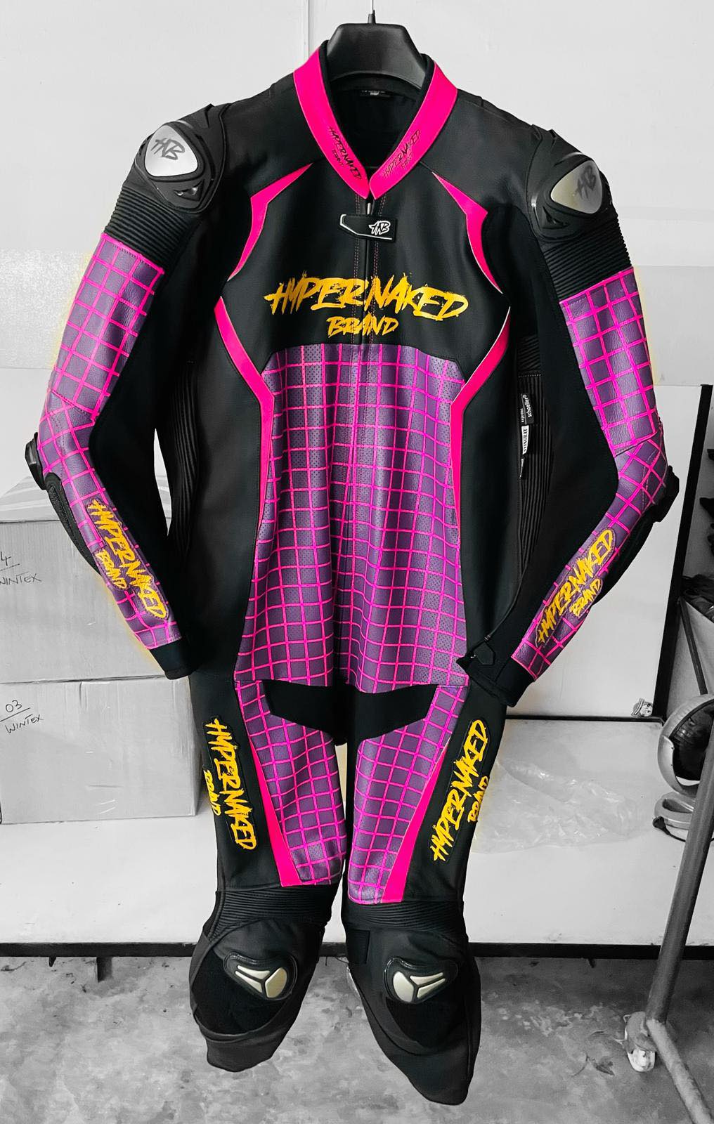 Hypernaked Brand Assailant One Piece Motorcycle Suit-Custom